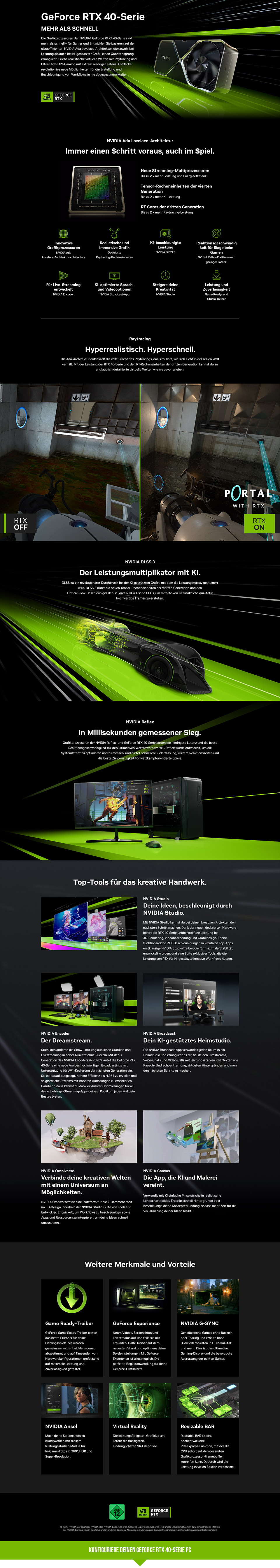 Nvidia GeForce RTX Systeme