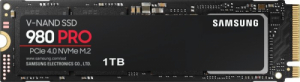 1TB SAMSUNG 980 PRO M.2 PCIe 4.0 x4 NVME (L 7000MB/s ; S 5000MB/s)