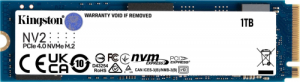1TB Kingston NV2 M.2 PCIe 4.0 x4 NVME (L 3100MB/s ; S 2100MB/s)