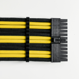 Maincord PRO Cable Sleeve Set gelb/schwarz