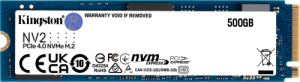 500GB Kingston NV2 M.2 PCIe 4.0 x4 NVME (L 3500MB/s ; S 2100MB/s)
