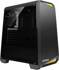 Antec NX100 schwarz/gelb mit Acrylfenster