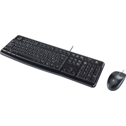 Logitech Keyboard MK120 USB+Maus