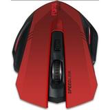 Speedlink FORTUS Gaming Maus - Kabellos, schwarz/rot
